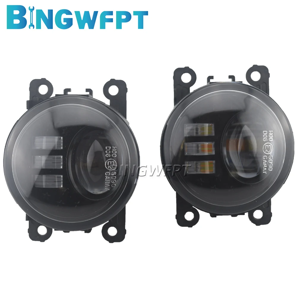 Фото Комплект из 2 противотуманных фар для Ford Fusion Estate JU 2002-2008 годов, дневные ходовые огни, блок противотуманных фар №2