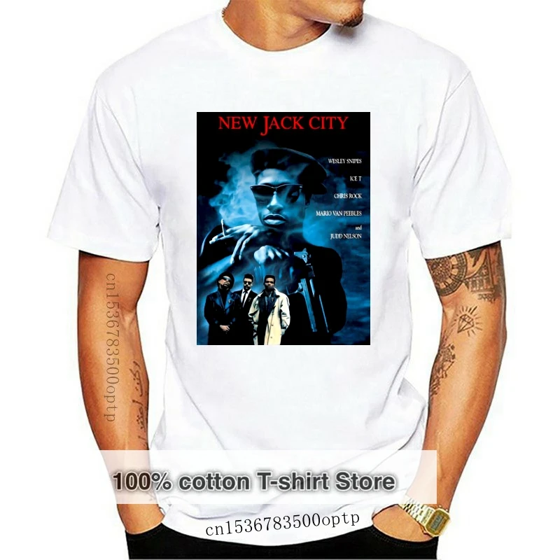 

New Jack City T-shirt black Poster all sizes S...5XL