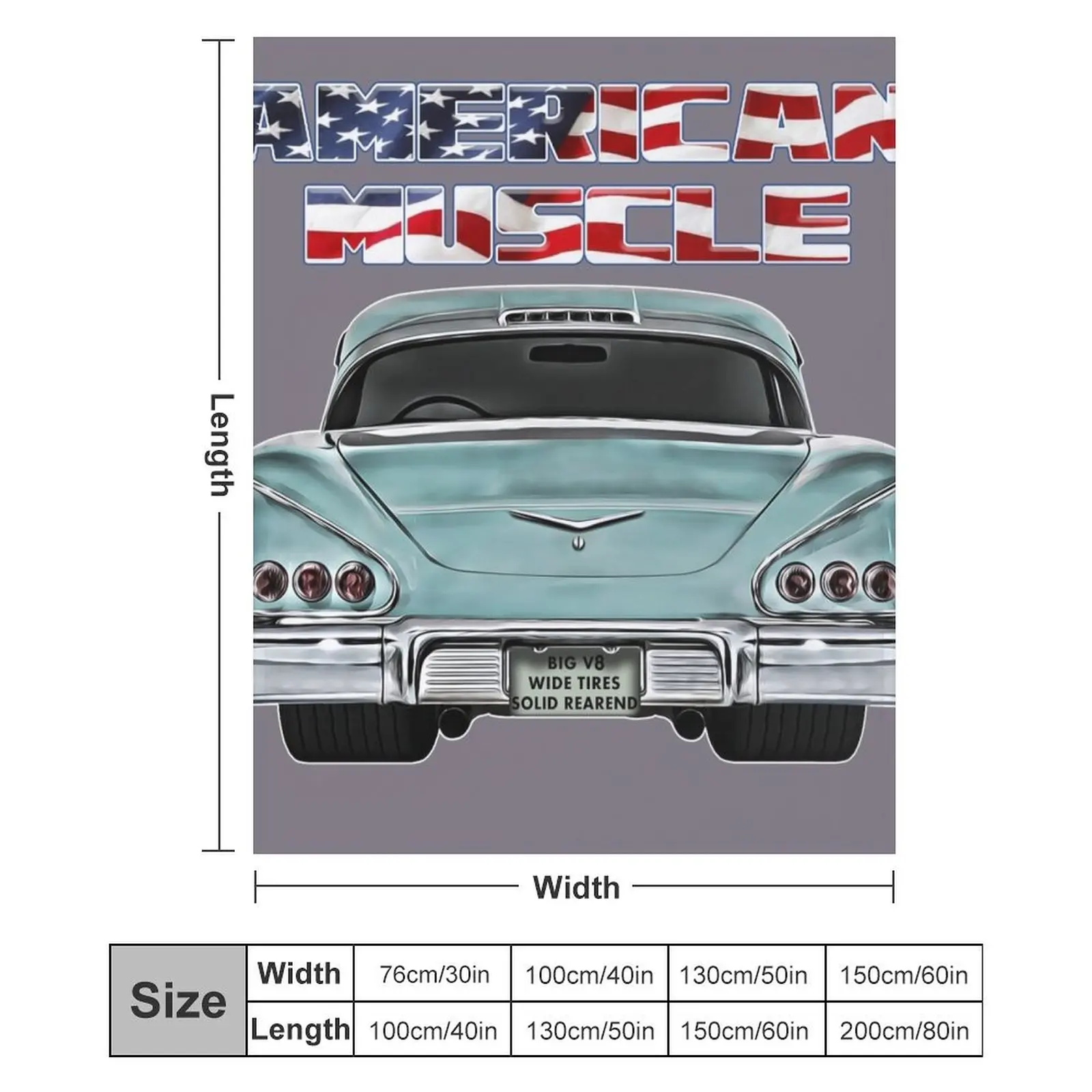 1958 Hotrod Muscle Car Oldtimer Youngtimer 58 одеяло для дивана младенцев фланелевые одеяла