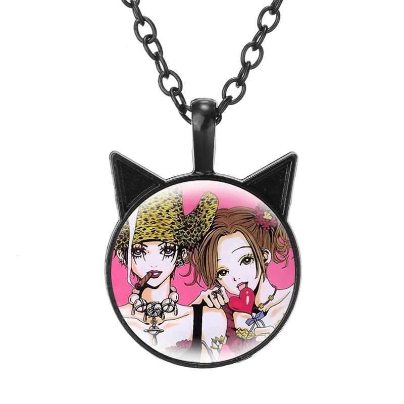 Японское ожерелье с кошачьими ушками Нана из аниме фигурка Осаки стеклянные
