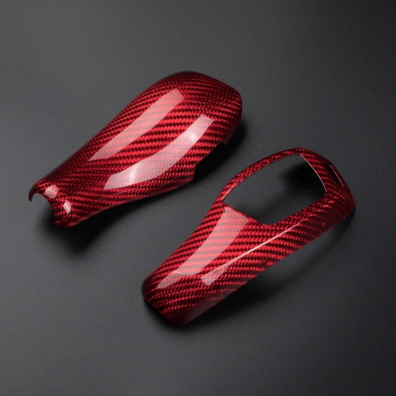 Рычаг переключения передач автомобиля из углеродного волокна внешний чехол для