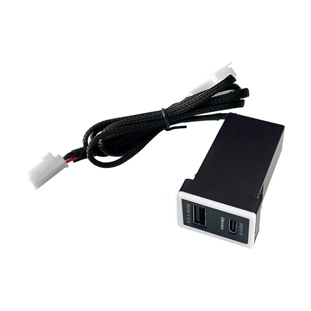 Автомобильное зарядное устройство с двумя USB-портами 60 Вт
