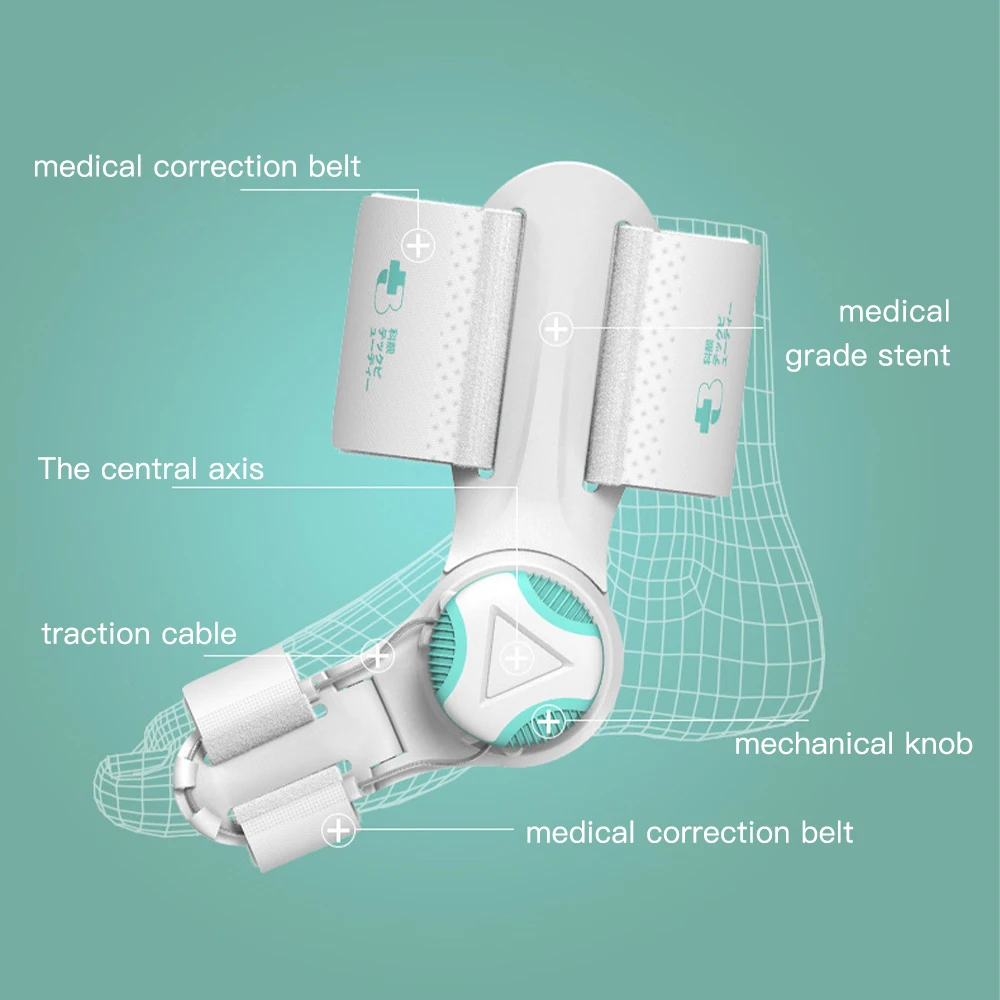 Toe Corrector Orthotics Feet Pide Pide Foot Care Bone Thumb Adjuster Correction Bunion Straightener Foot Care