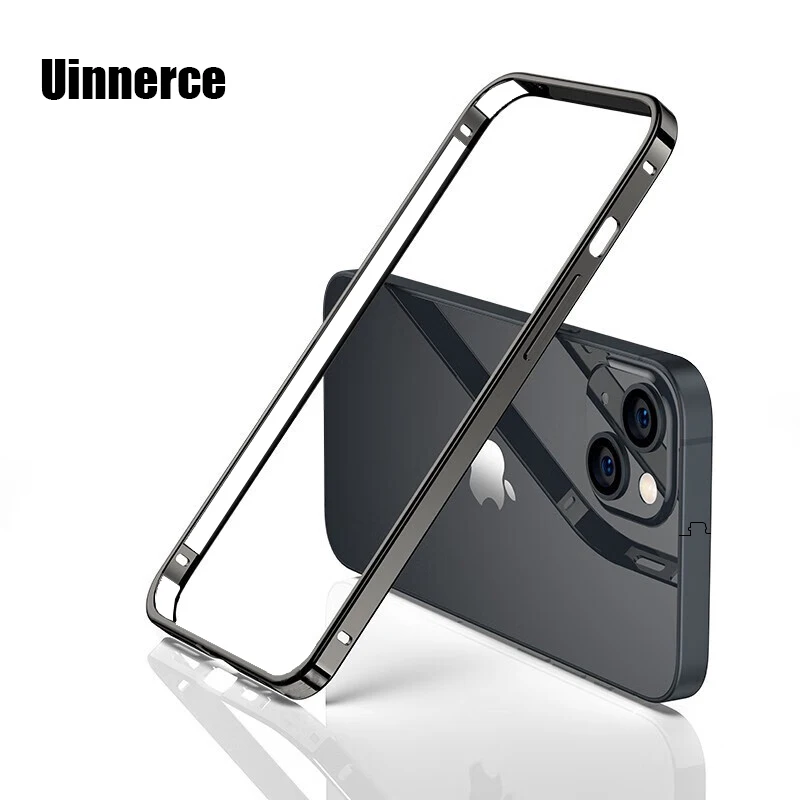 

Ultra Slim Bumper Aluminum Metal Frame Hard Cover For iPhone XS X 10 XR 8 7 6 6S Plus XS Max 11 12 13 Pro Max Case Coque