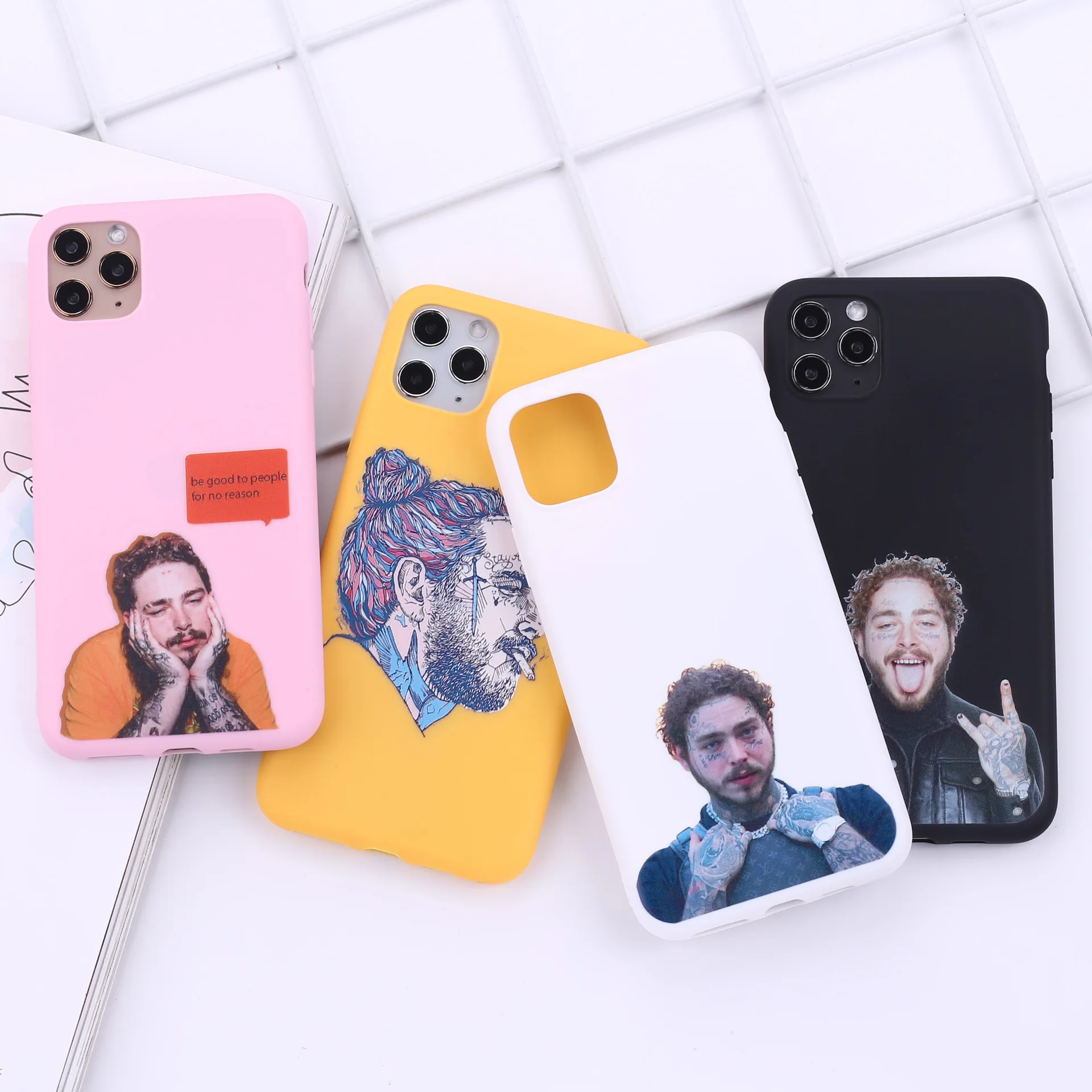 

New applicable iPhone11MAX/XM mobile phone shell rap male singer mobile phone shell iPhone12 handsome mobile phone shell