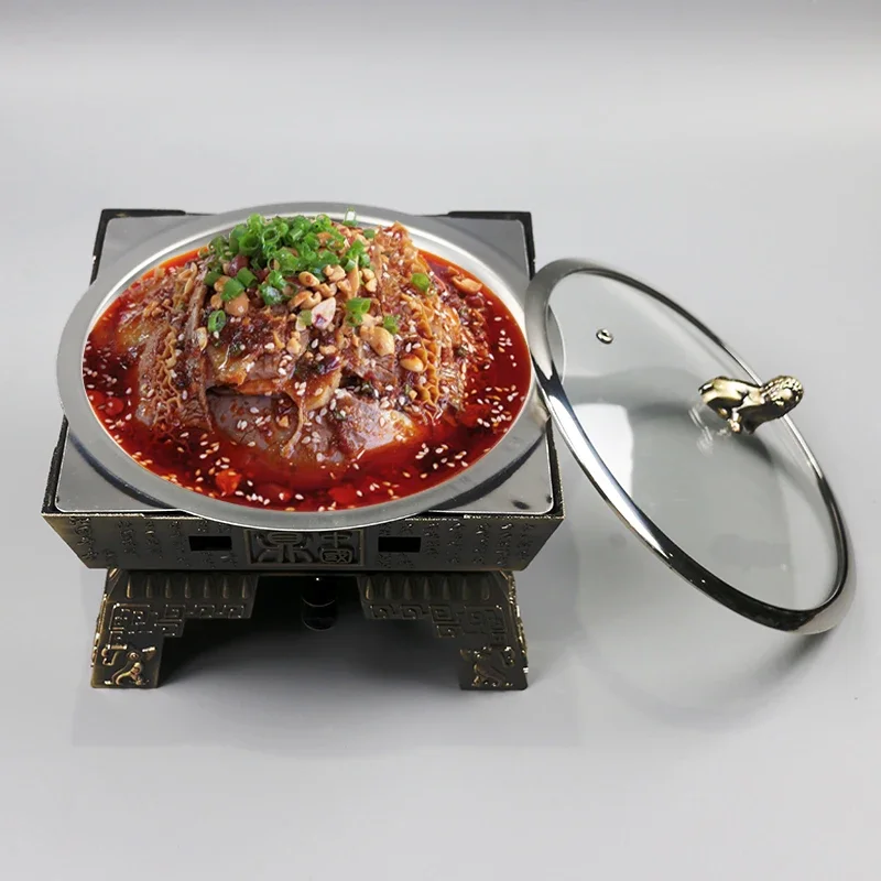 Высококачественный оригинальный креативный китайский тарелка для подогрева в