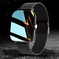 new full touch screen smart watch men women sport heart rate monitor fitness tracker play music bluetooth call smartwatch
