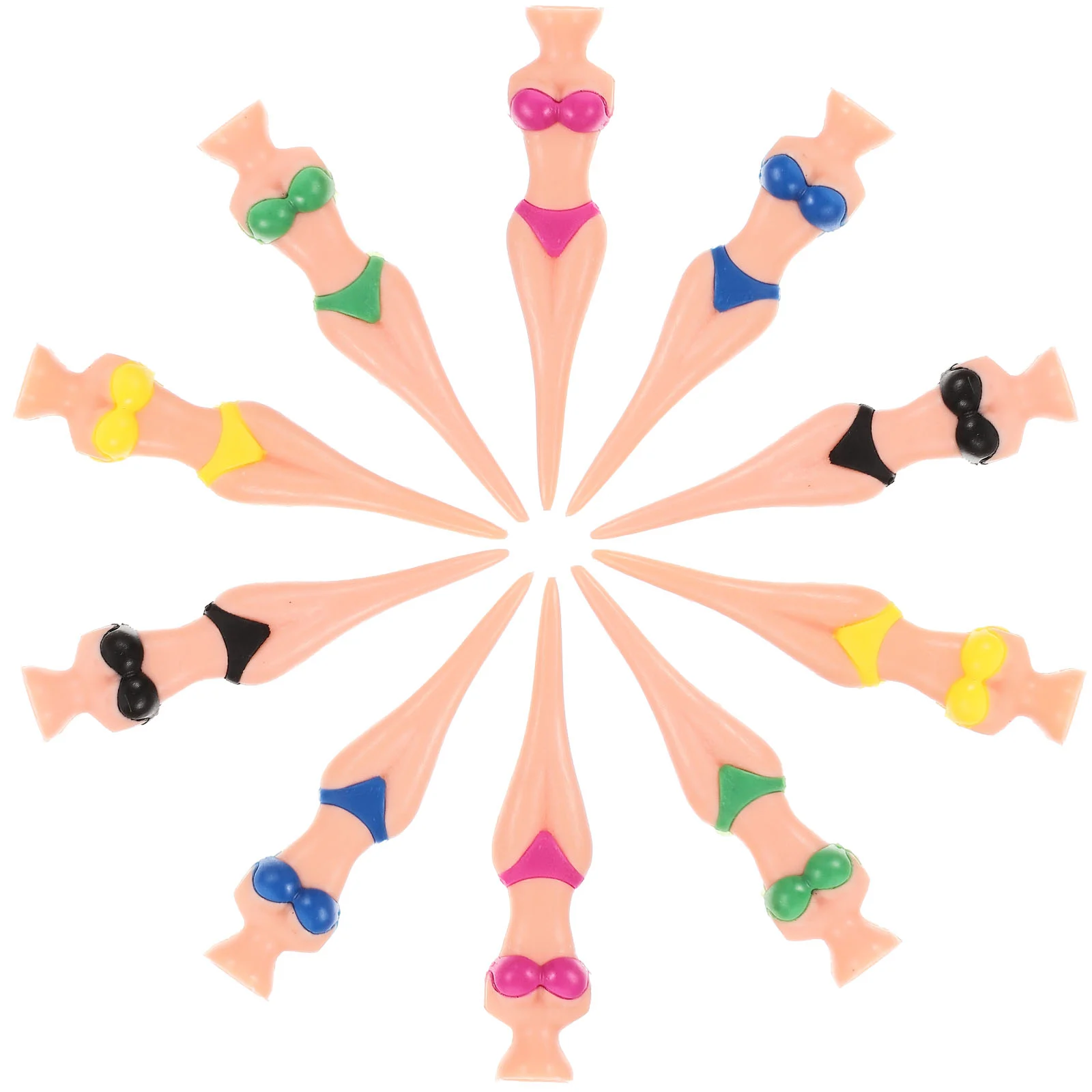 

Beauty Golf Nails Golfs Peg Funny Tees Professional Stands Training Supplies Plastic Holders Pin Balls