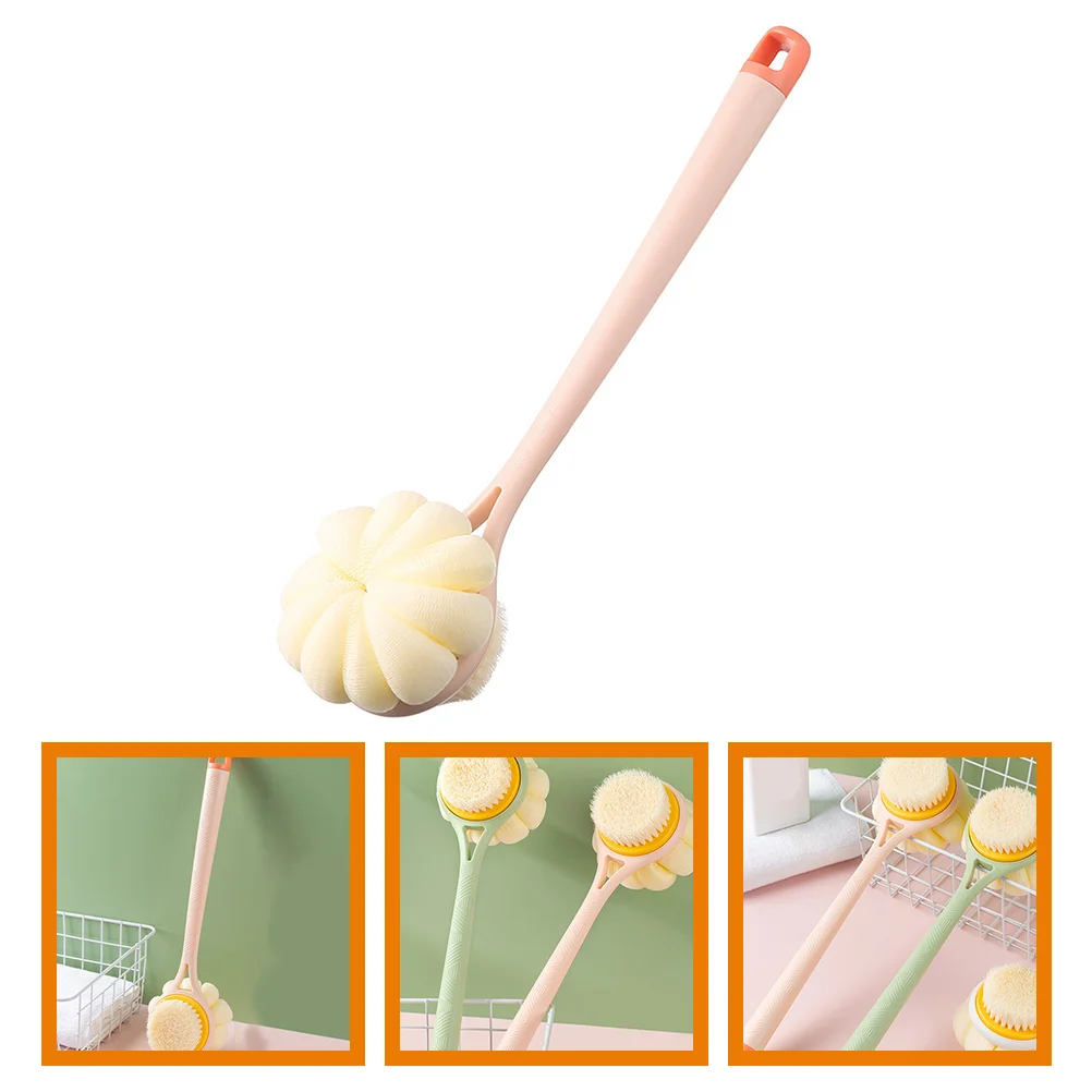 

Handle Bath Brush Bathroom Back Shower Elderly Women Brushes Showering