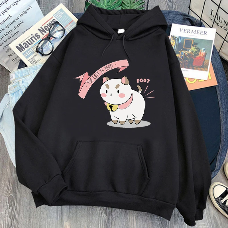 2022 Anime Bee And PuppyCat Hoodies  Series Fans Gift Men Women Pullover Casual Unisex  Hooded Sweatshirt Clothes