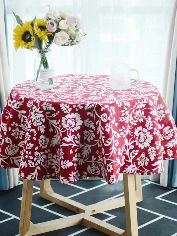 

Round, square, rectangular tablecloth, simple household dining table, tea table cloth, sun tablecloth, light luxury