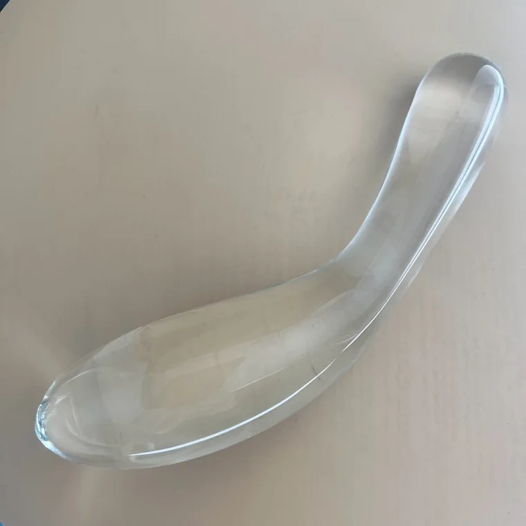 Анальная пробка G-Spot расширитель ануса хрустальное стекло фаллоимитаторы