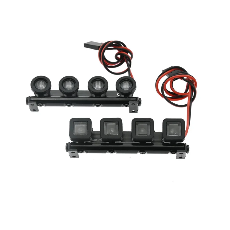 Светодиодная лампа на крышу для Axial SCX24 FMS FCX24 Xiaomi Jimny WPL D12 Mini 1/18 1/24 RC Crawler Car 2