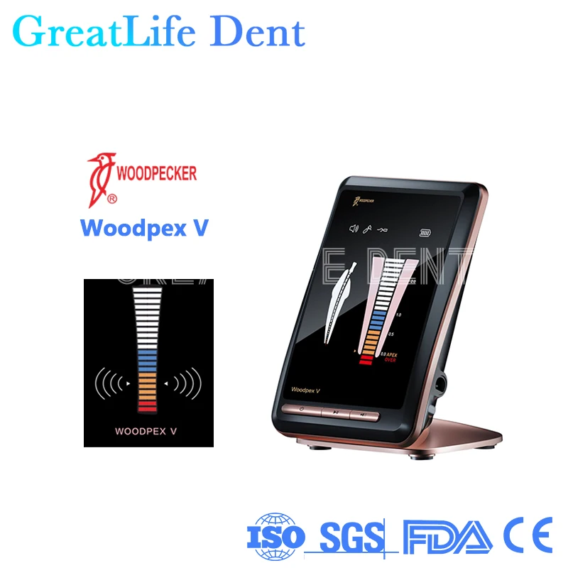 

Woodpecker Woodpex V Dental Laboratory Endodontic Dental Apex Locator tester Endodontic Portable Machine