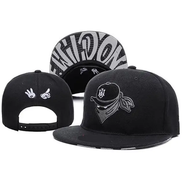 Brand Embroidery Retro baseball caps for men women bone snapbacks black sports hats street art hip hop cap hat 1
