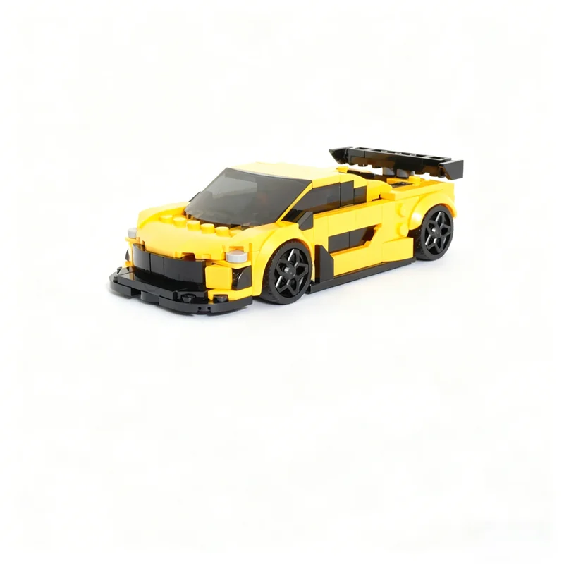 Набор строительных блоков MOC City Champions McLaren GTRs, 294 детали, модель для сборки, архитектурный конструктор, идеальный подарок на фестиваль, развивающая игрушка-конструктор (art.: 3920db7eaac74) - 3920db7eaac74