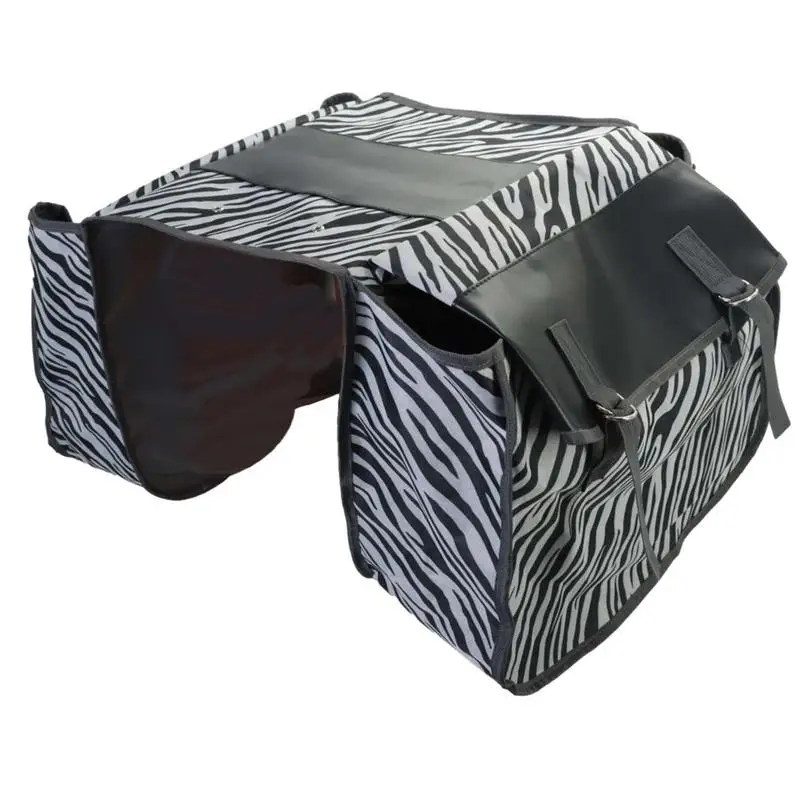 

Bike Panniers Water Resistant Bicycle Trunk Bag Large Capacity Bike Rack Bag Bike Rear Seat Saddle Bag For Grocery Shopping