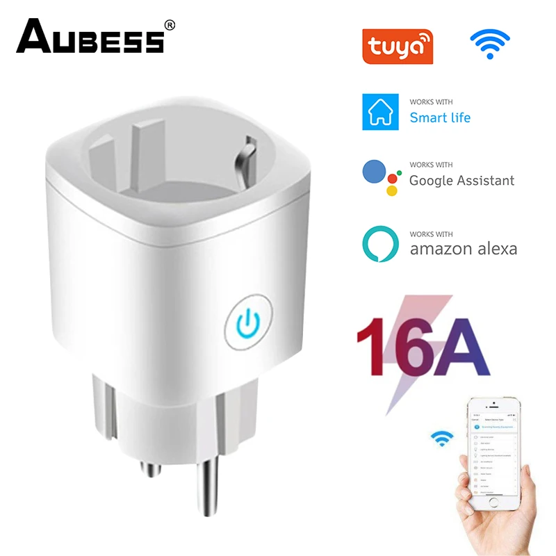 

Беспроводная смарт-розетка с поддержкой Wi-Fi, 16 А
