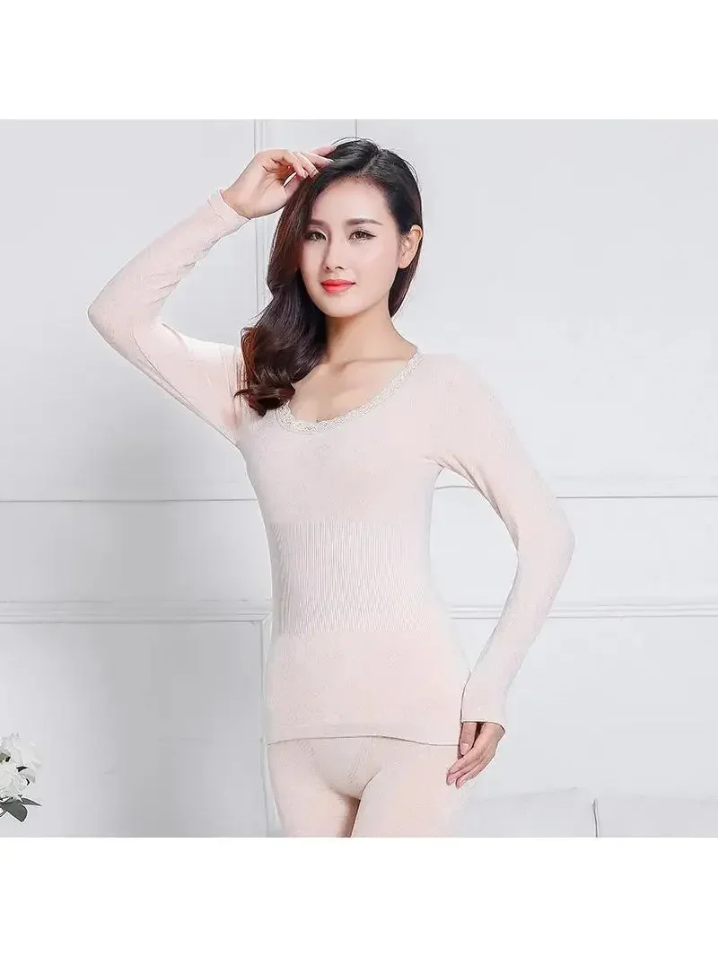 Немаркированная плотно прилегающая Базовая рубашка для осенней и зимней одежды