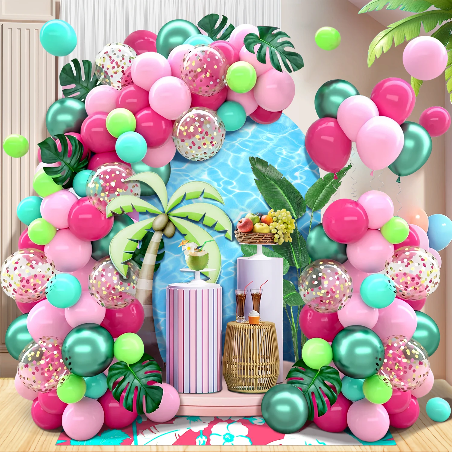 

Набор воздушных шаров тропический гавайский стиль 110 шт