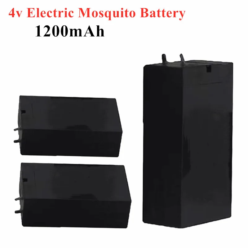 

Large Capacity 4V Lead-acid Battery 1200mAh Rechargeable Battery for Electric Mosquito Battery LED Lamp Headlamp Flashlight