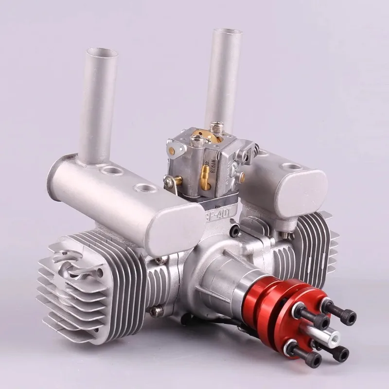 Фото Бензиновый двигатель RCGF 40CC Twin (40CCT Twin Cylinder) RCGF40 для радиоуправляемых моделей самолетов 40CC T №4