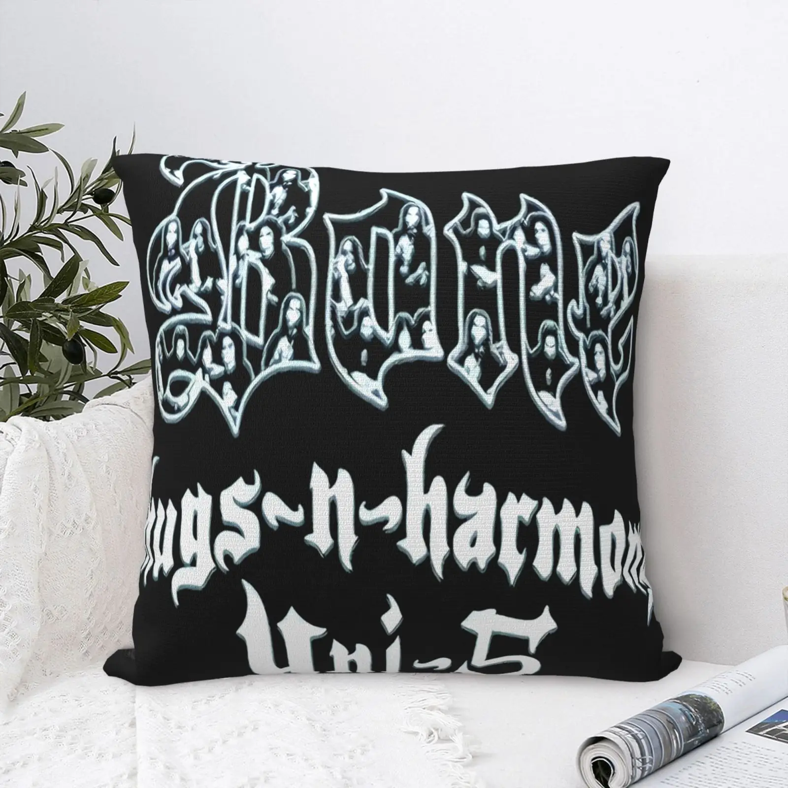 

Двусторонний Чехол-Подушка Bone Thugs N Harmony, аниме чехол-подушка, наволочка, наволочки, наволочки, персонализированный большой дом, украшение дл...