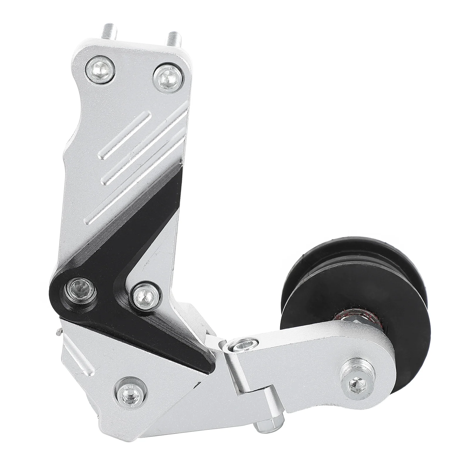 

1 шт., регулятор цепи из алюминиевого сплава, инструмент для регулировки цепи мотоцикла (серебристый)