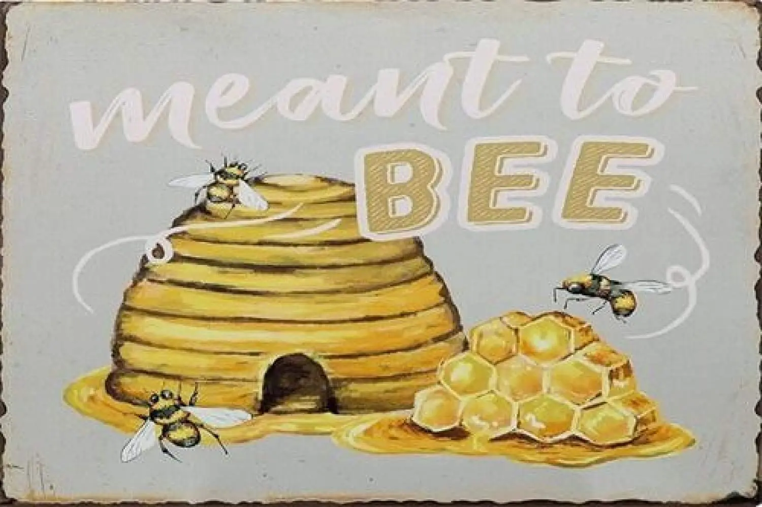 

Flower Animal Tin Sign Vintage Tinplate Metal Signs Retro Tin Painting Wall Garden Home Decor 20x30cm Metal Tin Sign Wall Sign