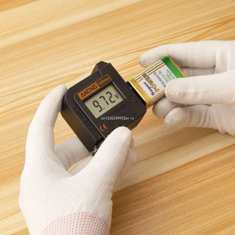 Удобный тестер батарей 168Max цифровой литиевых анализатор нагрузки дисплей