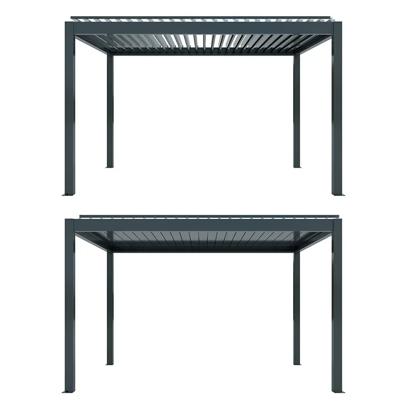 Изготовленные на заказ электрические жалюзи павильон из алюминиевого сплава