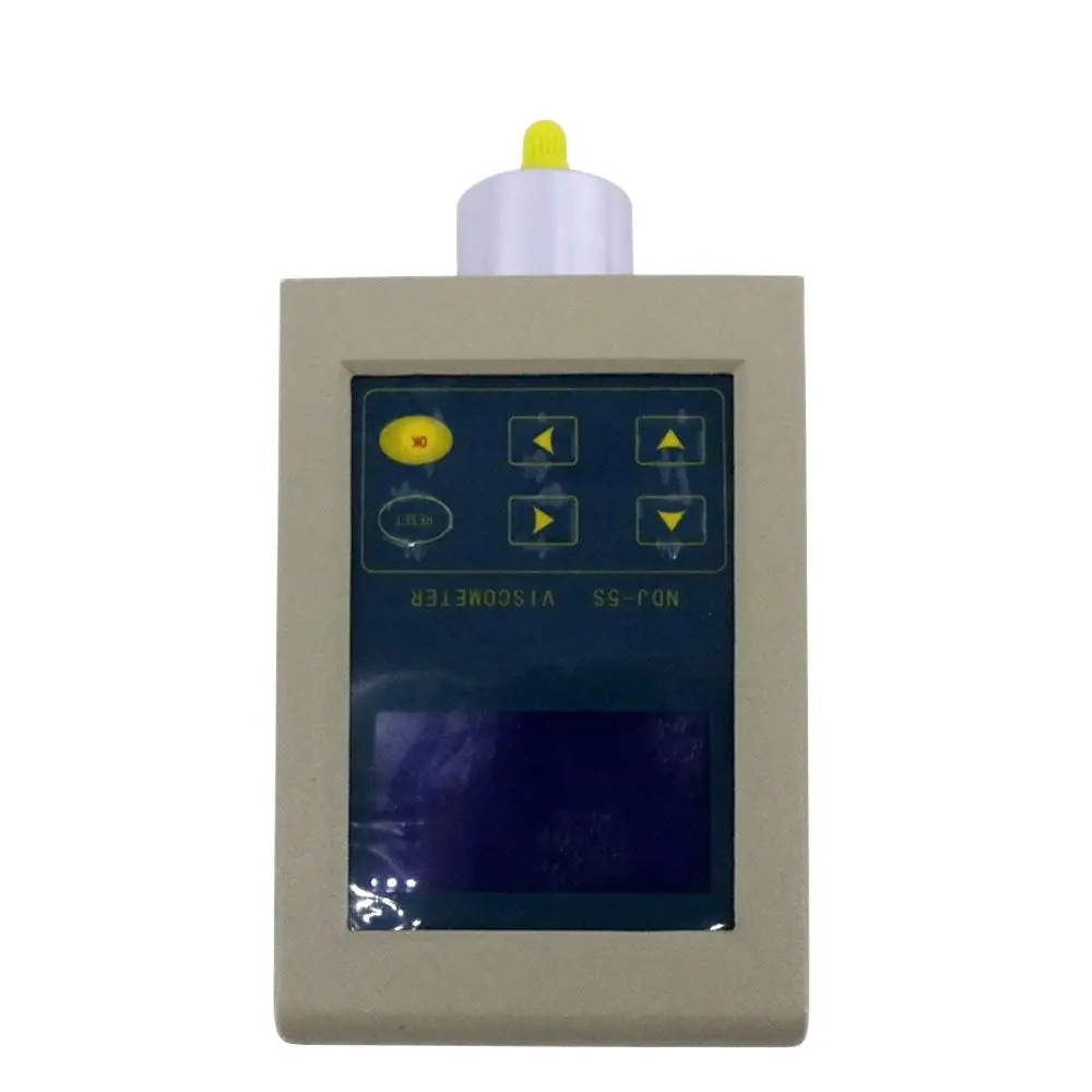 NDJ-5S Цифровой роторный вискозиметр Тестер жидкости и вязкости Диапазон 1- 100000