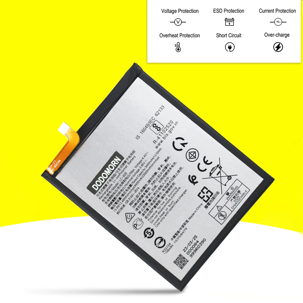 Новый аккумулятор емкостью 3500 мАч для телефона Nokia 6 2 7 TA-1198 TA-1200 TA-1196 + номер