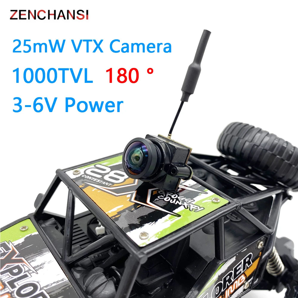5 8G 48CH 25mW передатчик VTX-CAM 1000TVL 180 градусов AIO камера + Skydroid UVC FPV приемник для Android