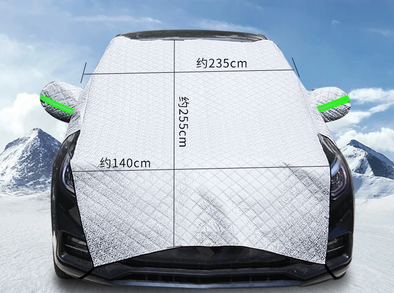 

Переднее автомобильное снежное покрытие, автомобильная защита от льда на лобовое стекло автомобиля, солнцезащитный козырек на окно автомо...