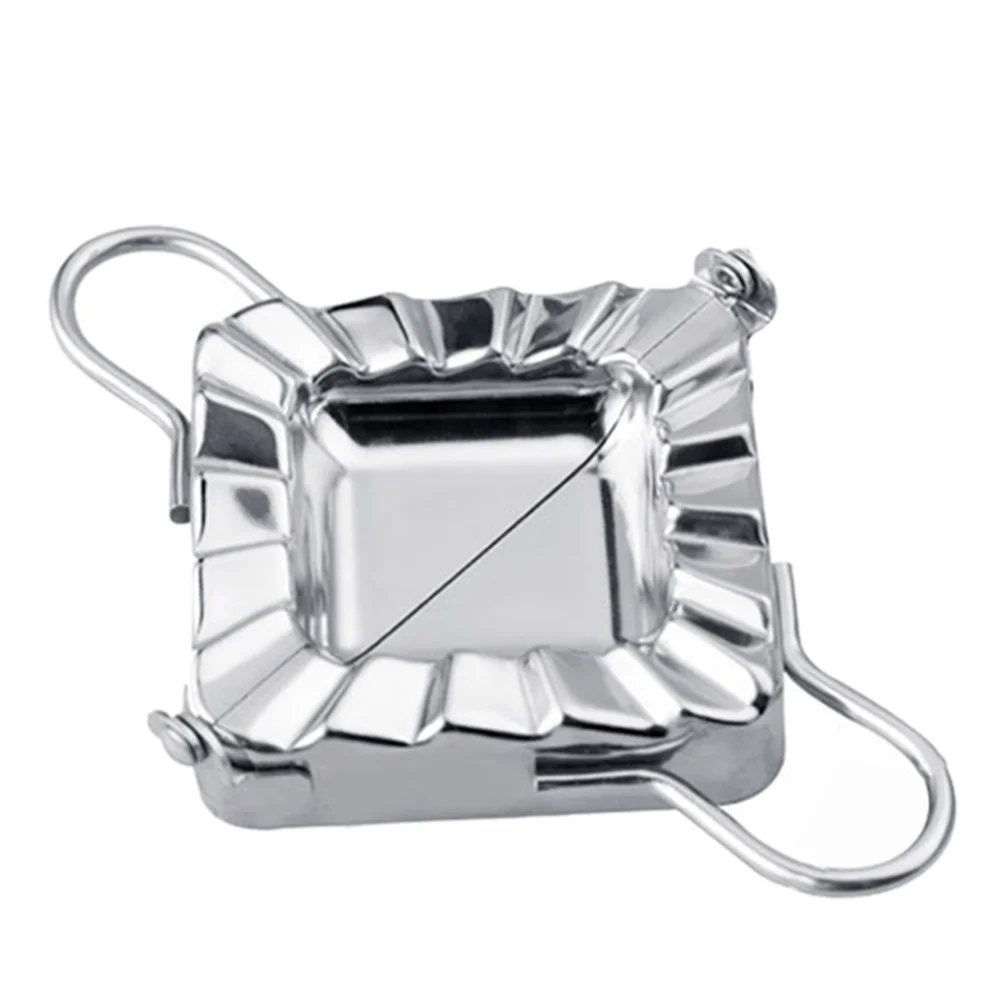 

Dumpling Press Maker Pierogi Mould Dough Stainless Steel Tool Chinese Making Set Pie Wrapper Ravioli Dumplings Mold Wrappers