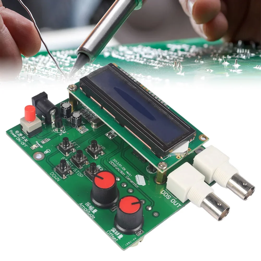 Модуль Генератора Сигналов DDS 1 Гц-65534 Гц С ЖК-дисплеем Синусоидальная Квадратная