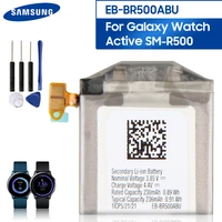 samsung original replacement battery eb br500abu for samsung galaxy watch active sm r500 authentic rechargeable watch battery