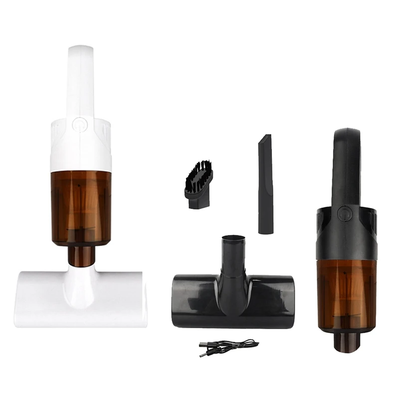 

1 Piece Plastic Portable Handheld Mite Cleaner Cordless Vacuum Cleaner White White