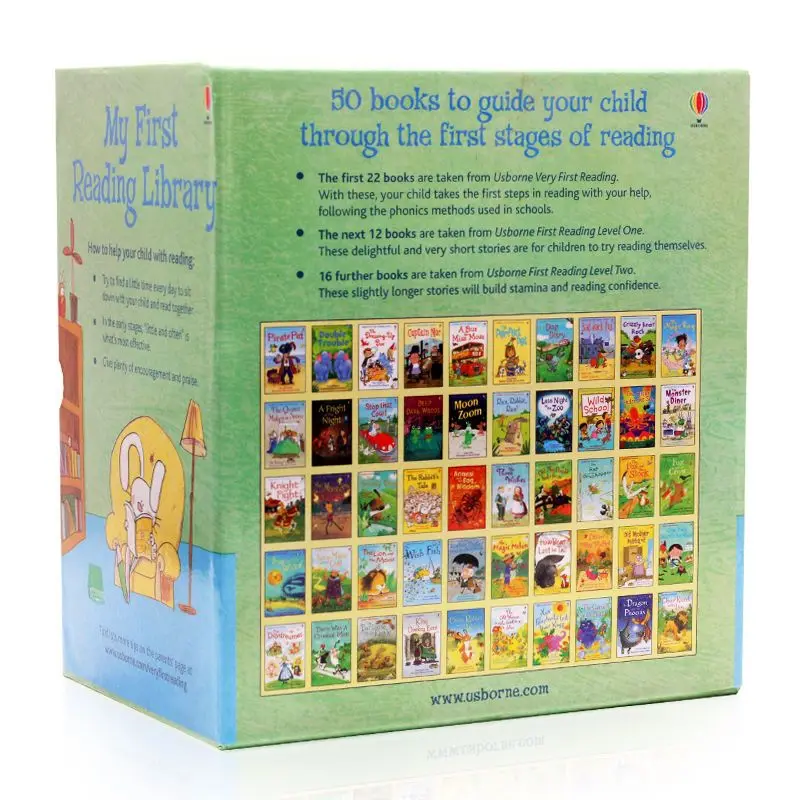 Children's English reading story picture book Usborne My First Reading Library bedtime story book reading book English book