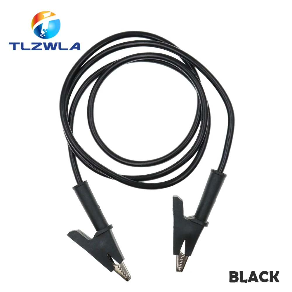 

Крокодиловые зажимы TLZWLA 1 метр красный/черный