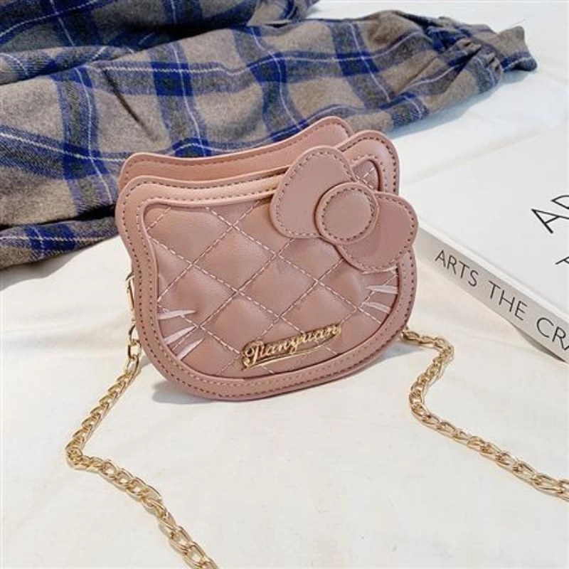 

Kawaii Hello Kitty Bags Fashion Bag 2022 Autumn Winter New Shoulder Crossbody Cute Small girls Bag Women's Bag Trending Products