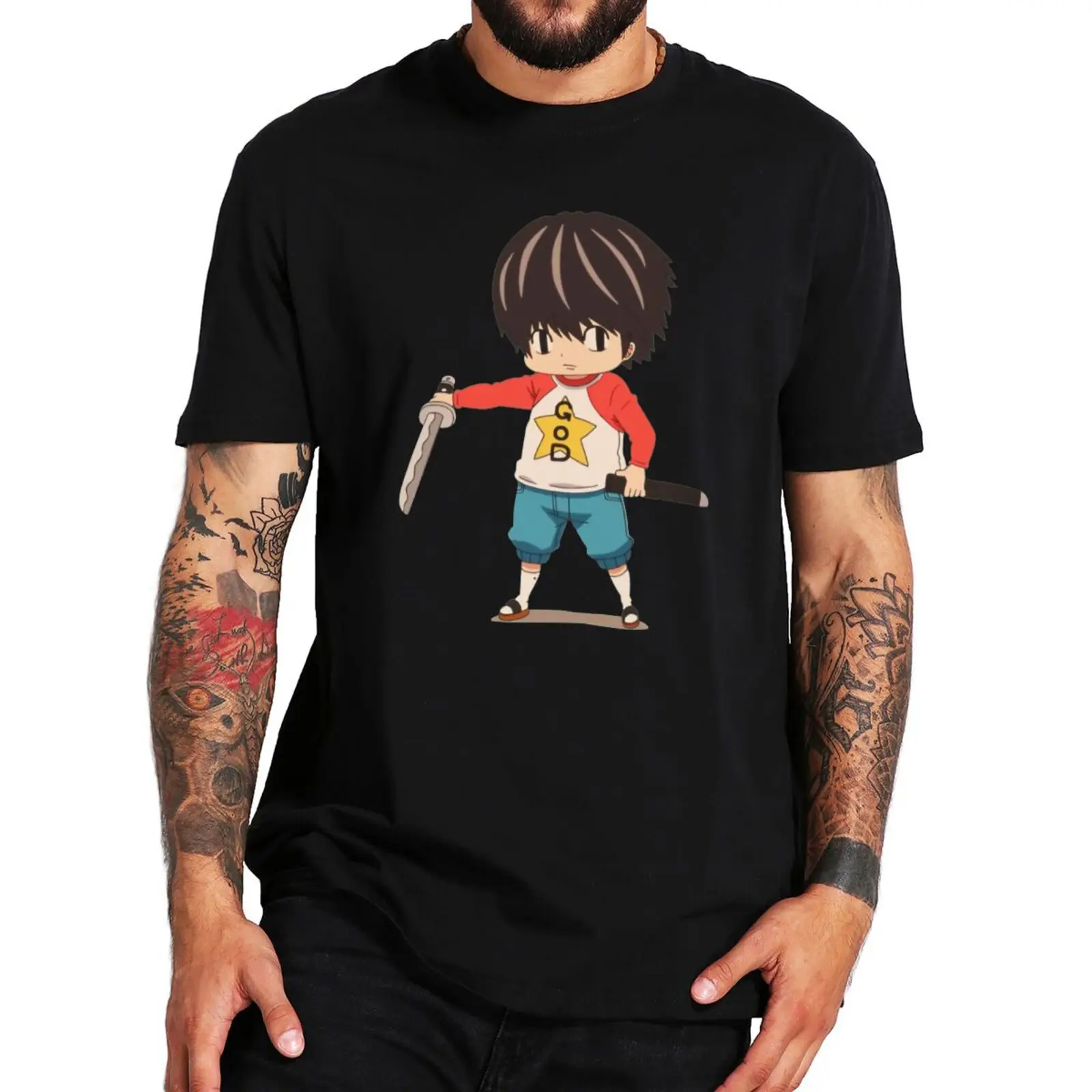 

Kotaro Lives Alone Kotaro T Shirt 2022 New Japanese Anime Manga Unisex Tshirt Kawaii 100% Cotton Tees Top Clothing