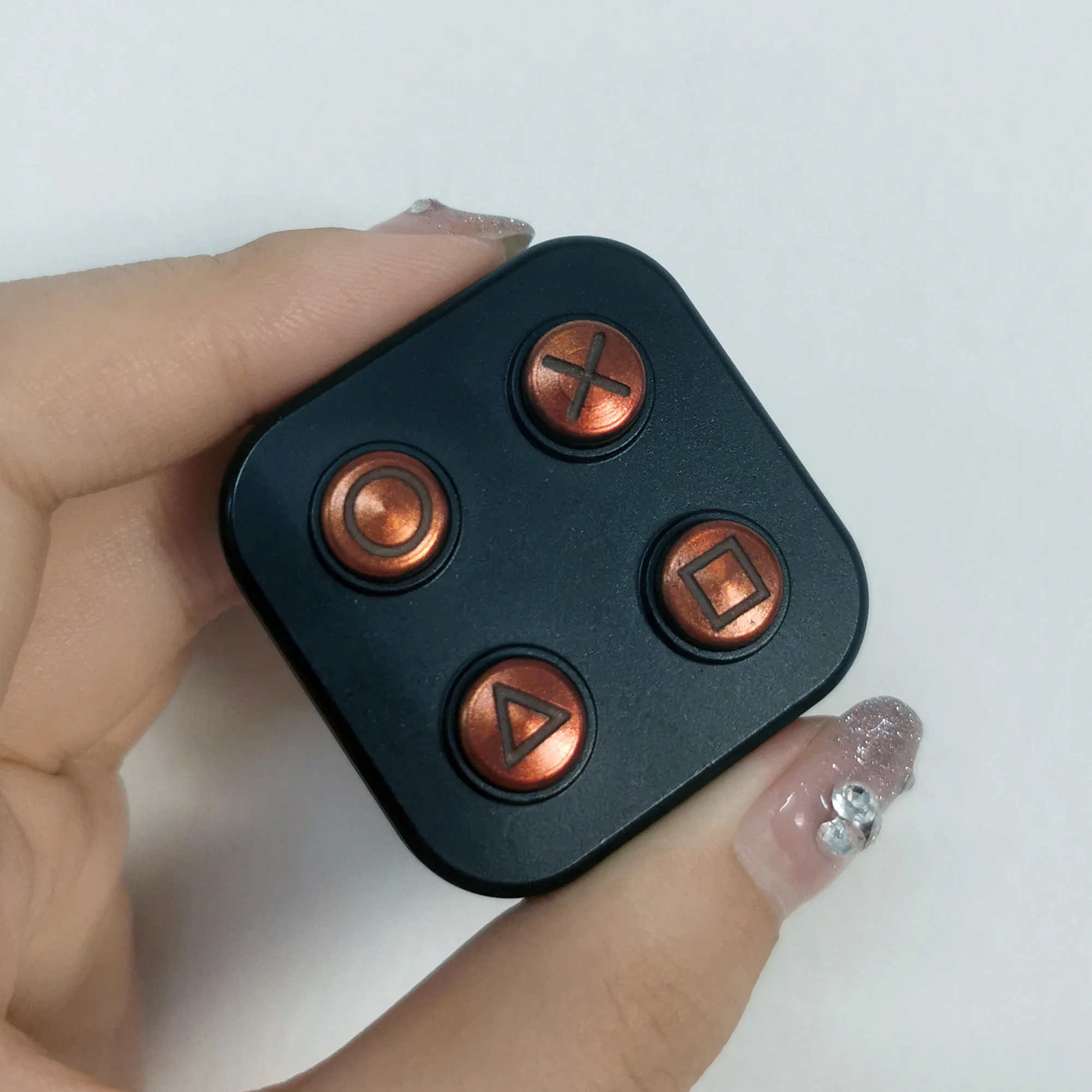 

Fingertip Gyro Metal Material Adult EDC gamer slider Hand-Cranked Gyro Seiko Metal Child Student Boy Decompression Toy