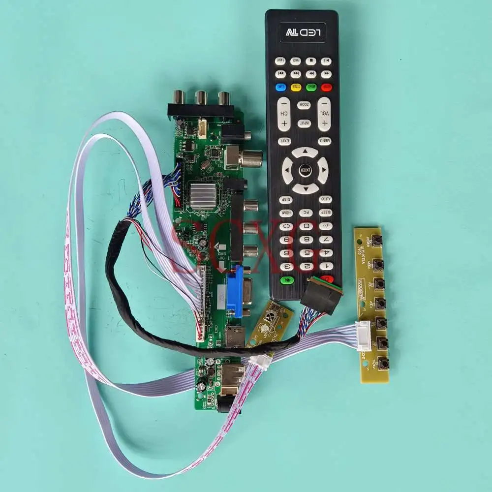 

Комплект платы управления драйвера для M116NWR1 R0 AV USB HDMI-совместимый цифровой сигнал VGA DVB 1366 768 11,6 "ЖК-дисплей 40 Pin LVDS