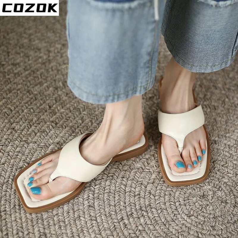 

Flip Flops Slipper Summer New 2022 Designer Zapatos De Mujer Tacon Cuadrado Fashion Shoes Open Toe Shoes Women Shoes Sandals