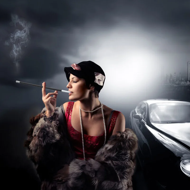 

Горячая 1920's сигарета держатель длинный курительная трубка фильтр в винтажном стиле пластиковый стержень дым сигареты аксессуары для курен...