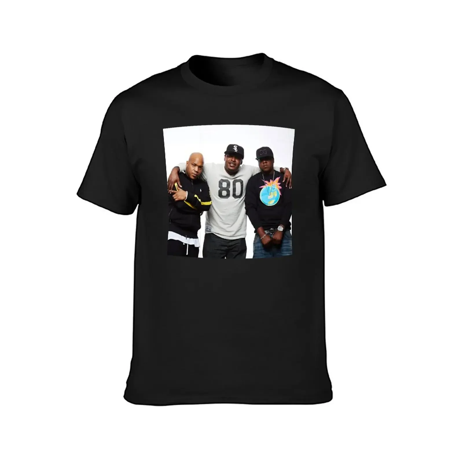 Фото Футболка Мужская/женская с надписью «The Lox Fan Art And Merch», модная рубашка в Корейском стиле, большие размеры, лето №2