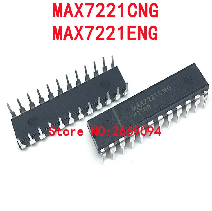

1PCS MAX7221CNG MAX7221ENG DIP MAX7221 DIP24 new original