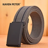men canvas tactical outdoor belt unisex stretch elastic waist belts for jeans male luxury casual straps women belt ceintures